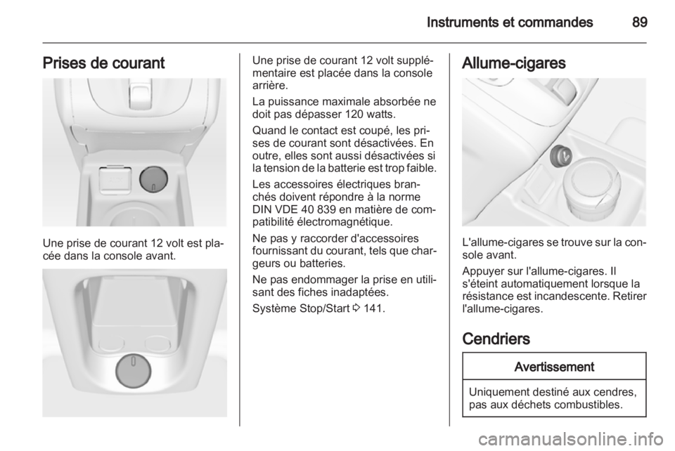 OPEL MERIVA 2013.5  Manuel dutilisation (in French) 