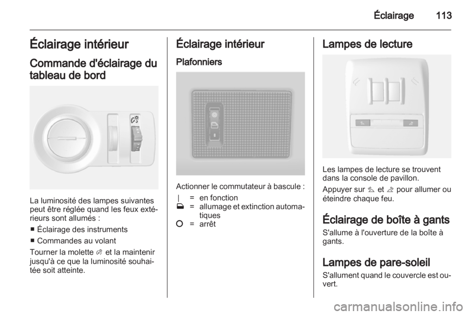 OPEL MOKKA 2013  Manuel dutilisation (in French) 