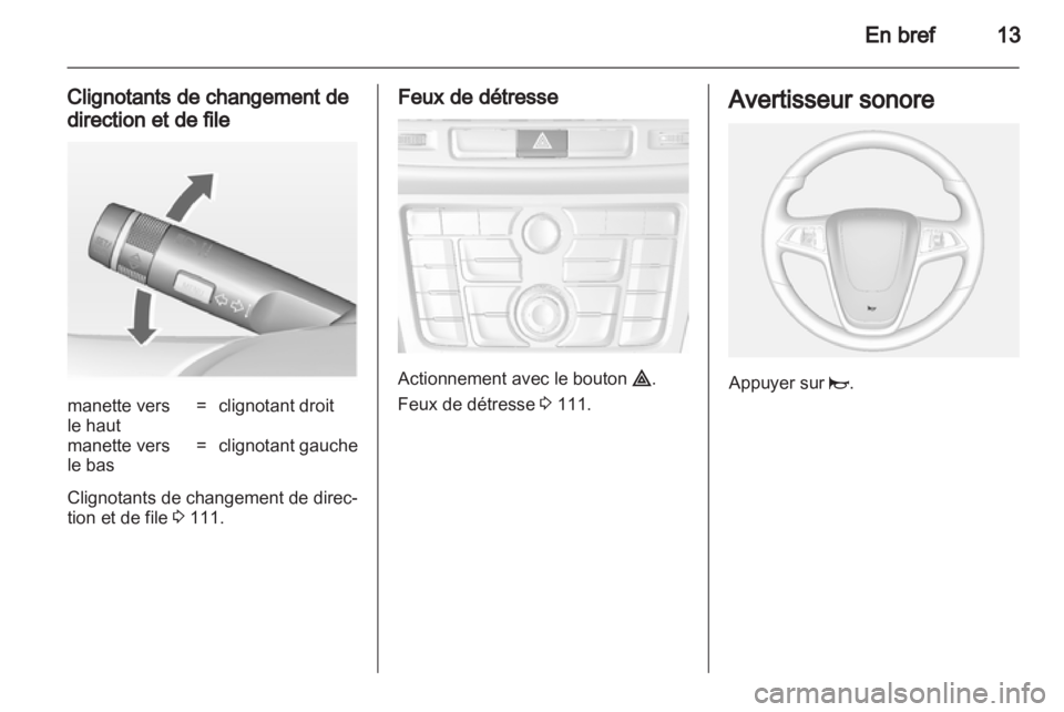 OPEL MOKKA 2013  Manuel dutilisation (in French) 
