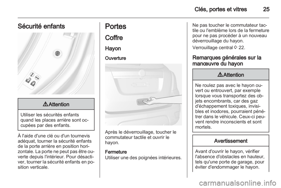 OPEL MOKKA 2013  Manuel dutilisation (in French) 