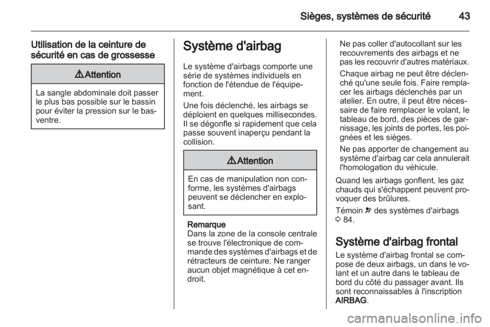 OPEL MOKKA 2013  Manuel dutilisation (in French) 