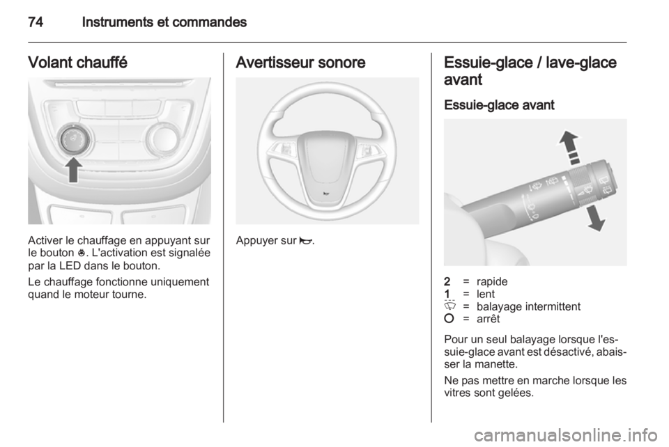 OPEL MOKKA 2013  Manuel dutilisation (in French) 