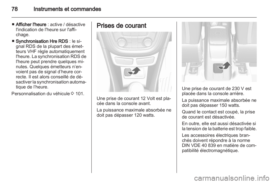 OPEL MOKKA 2013  Manuel dutilisation (in French) 