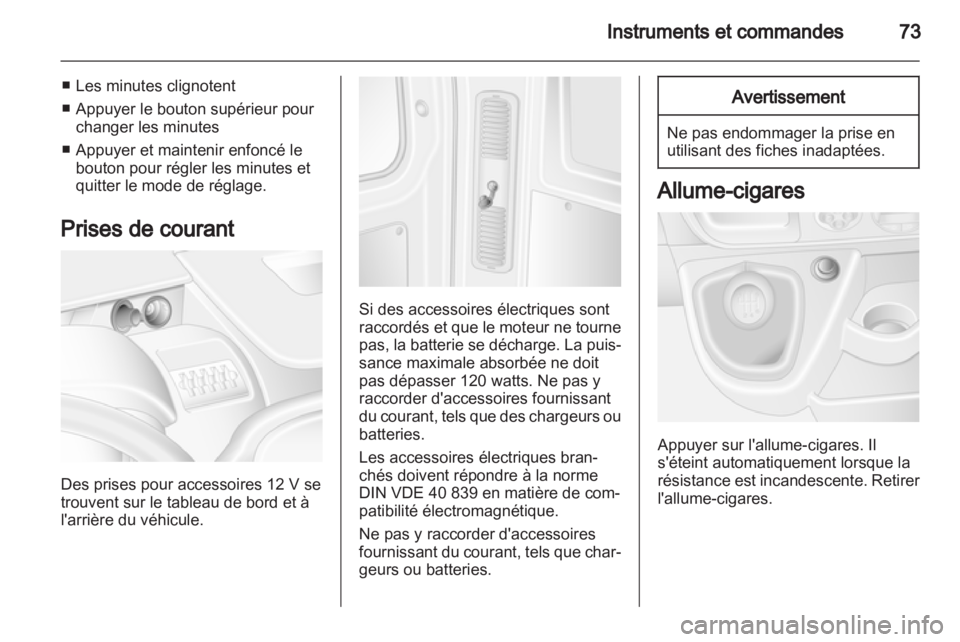 OPEL MOVANO_B 2013.5  Manuel dutilisation (in French) 