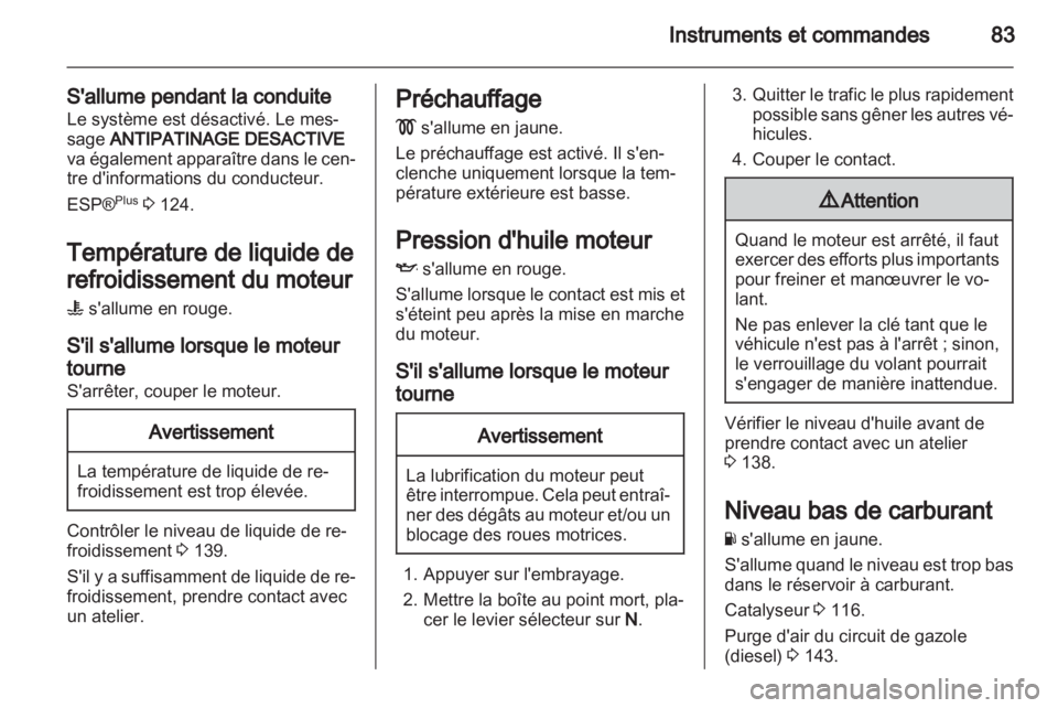 OPEL MOVANO_B 2013.5  Manuel dutilisation (in French) 