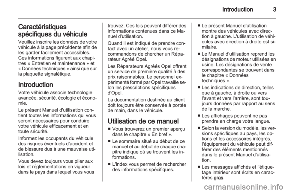 OPEL VIVARO 2011  Manuel dutilisation (in French) 