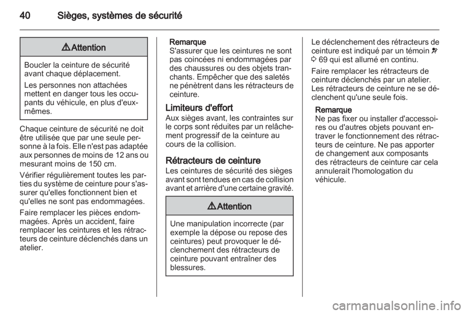 OPEL VIVARO 2011  Manuel dutilisation (in French) 