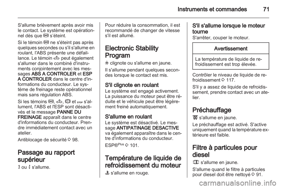 OPEL VIVARO 2011  Manuel dutilisation (in French) 