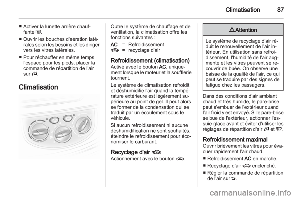 OPEL VIVARO 2012  Manuel dutilisation (in French) 