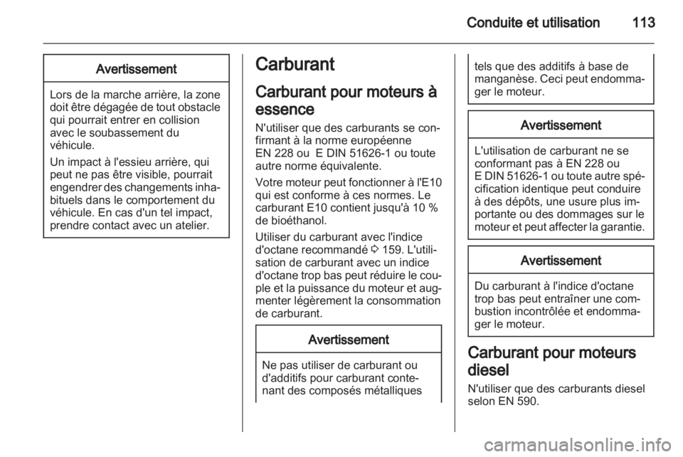 OPEL VIVARO 2013  Manuel dutilisation (in French) 