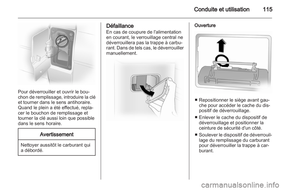 OPEL VIVARO 2013  Manuel dutilisation (in French) 