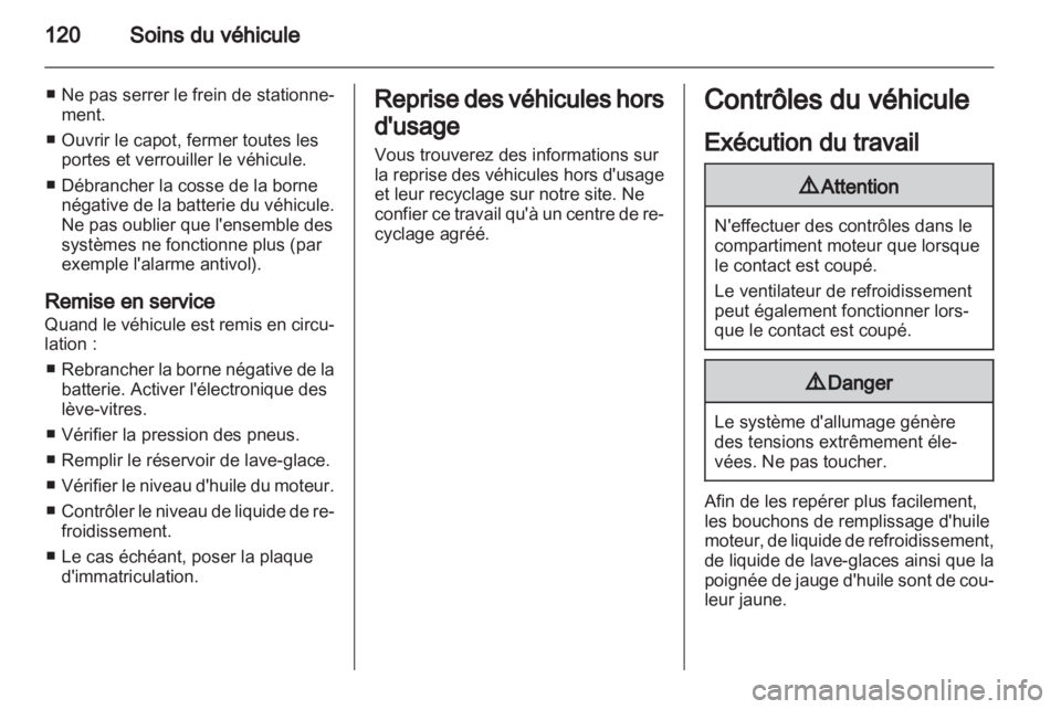 OPEL VIVARO 2013  Manuel dutilisation (in French) 