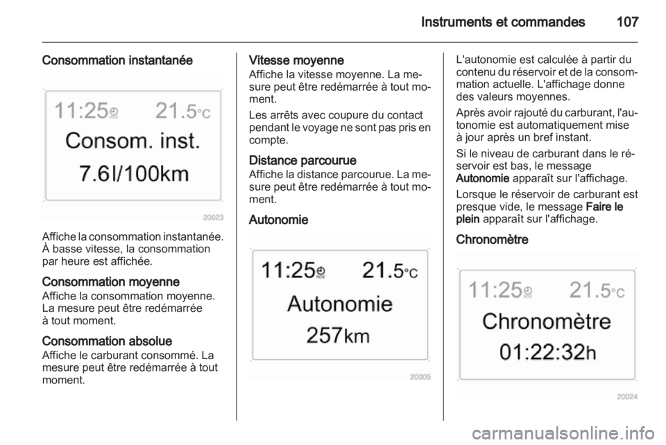 OPEL ZAFIRA 2010.5  Manuel dutilisation (in French) 