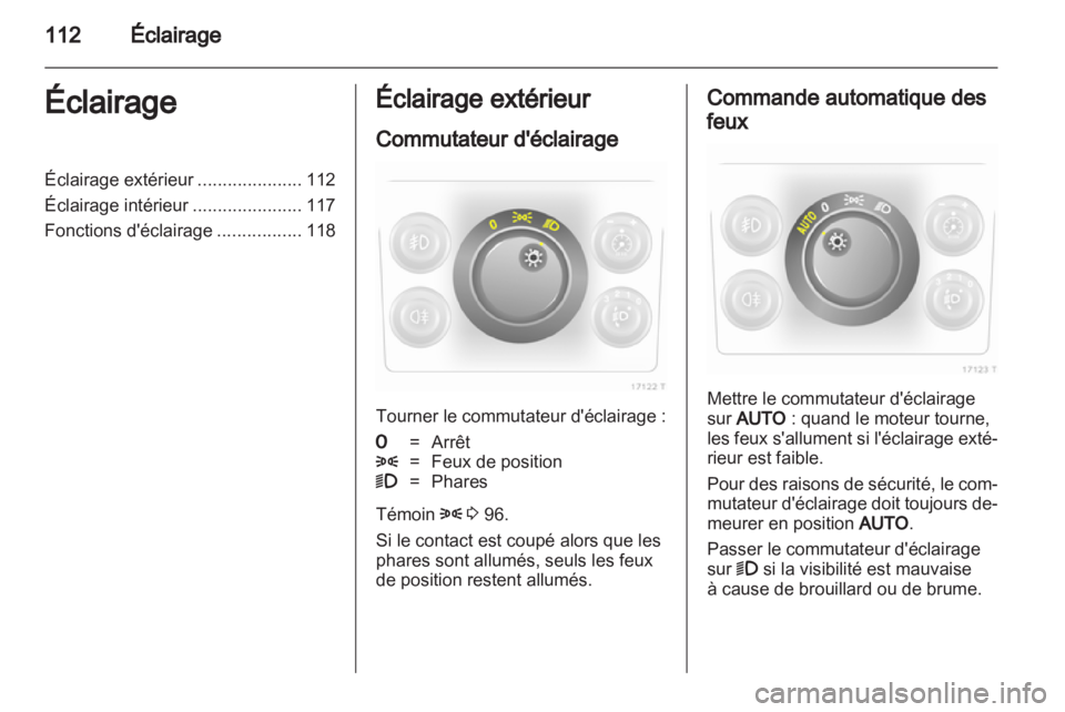 OPEL ZAFIRA 2010.5  Manuel dutilisation (in French) 