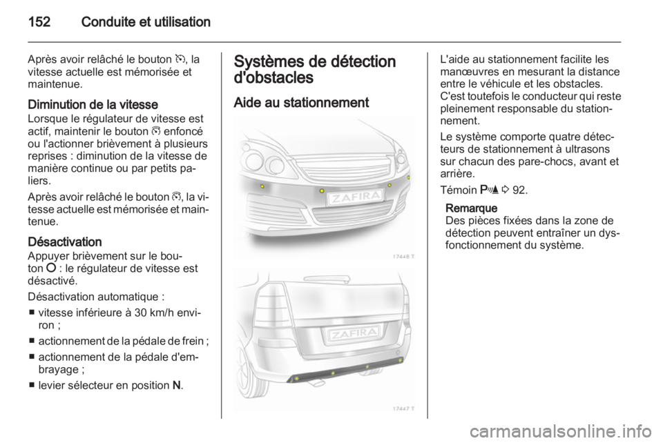 OPEL ZAFIRA 2010.5  Manuel dutilisation (in French) 