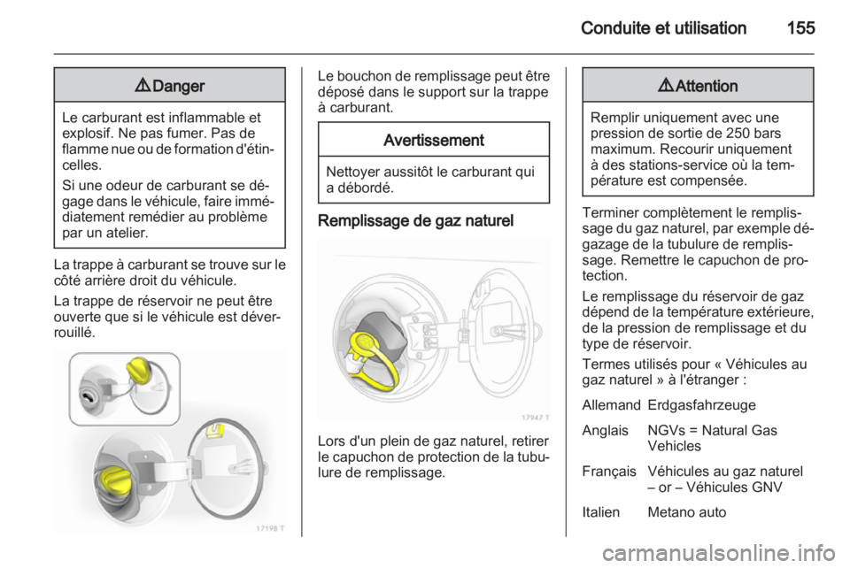 OPEL ZAFIRA 2010.5  Manuel dutilisation (in French) 