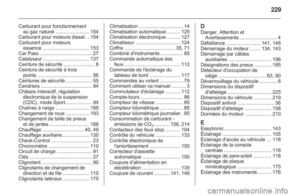 OPEL ZAFIRA 2010.5  Manuel dutilisation (in French) 