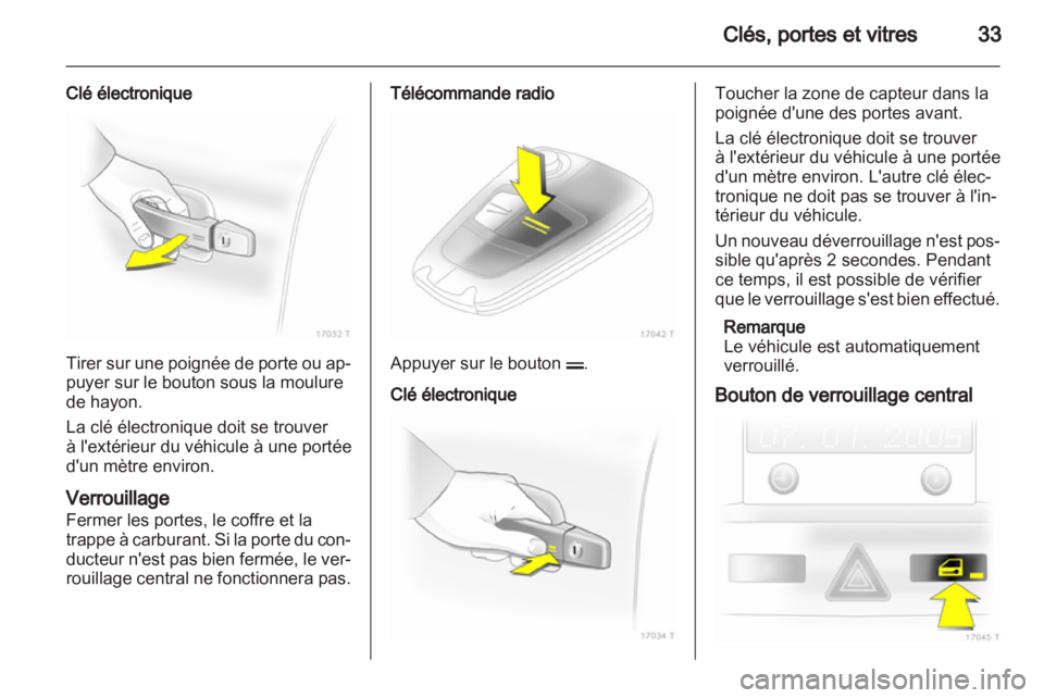 OPEL ZAFIRA 2010.5  Manuel dutilisation (in French) 