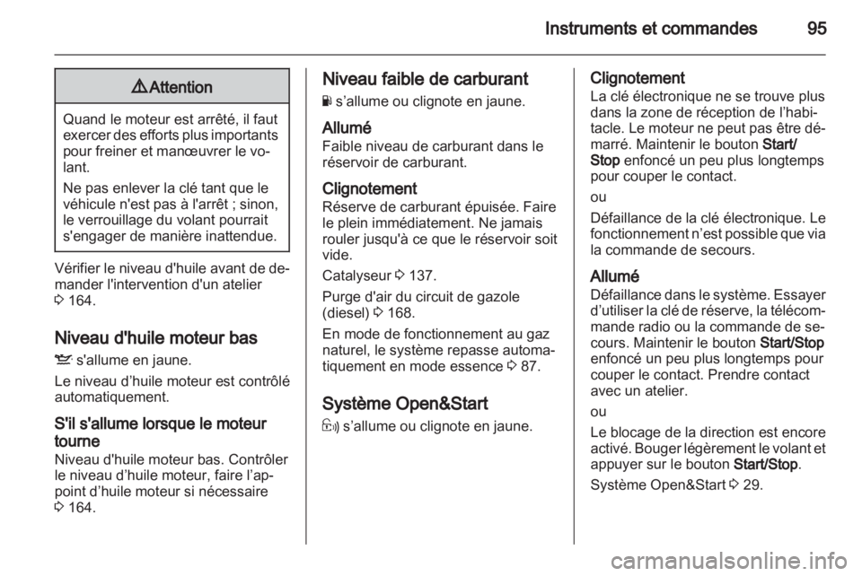 OPEL ZAFIRA 2010.5  Manuel dutilisation (in French) 