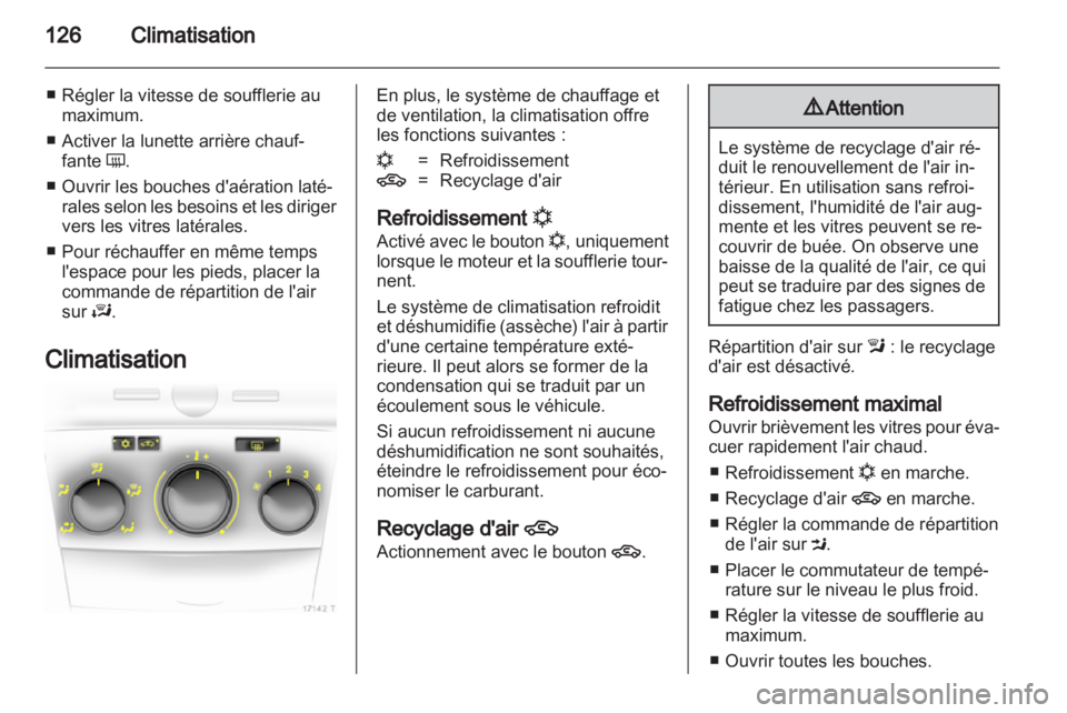 OPEL ZAFIRA 2011  Manuel dutilisation (in French) 