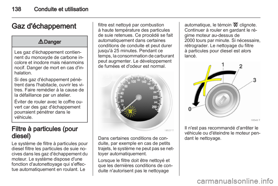 OPEL ZAFIRA 2011  Manuel dutilisation (in French) 