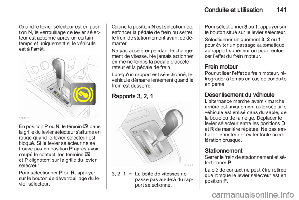 OPEL ZAFIRA 2011  Manuel dutilisation (in French) 
