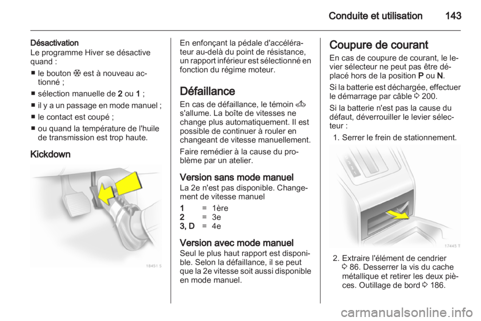 OPEL ZAFIRA 2011  Manuel dutilisation (in French) 