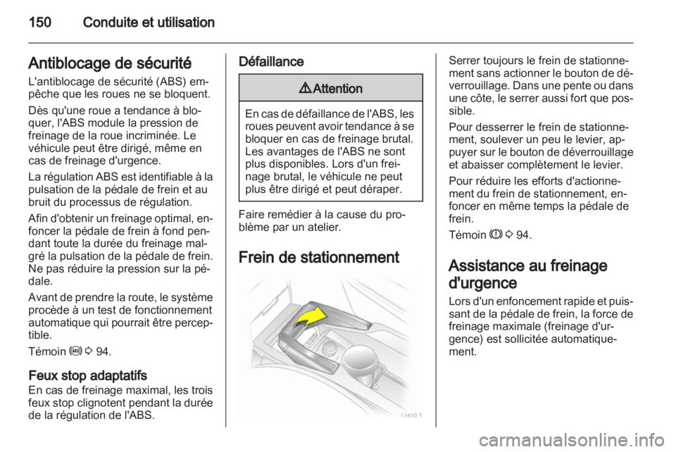 OPEL ZAFIRA 2011  Manuel dutilisation (in French) 