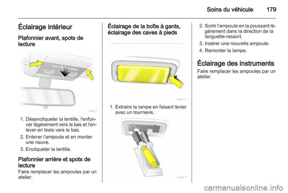 OPEL ZAFIRA 2011  Manuel dutilisation (in French) 
