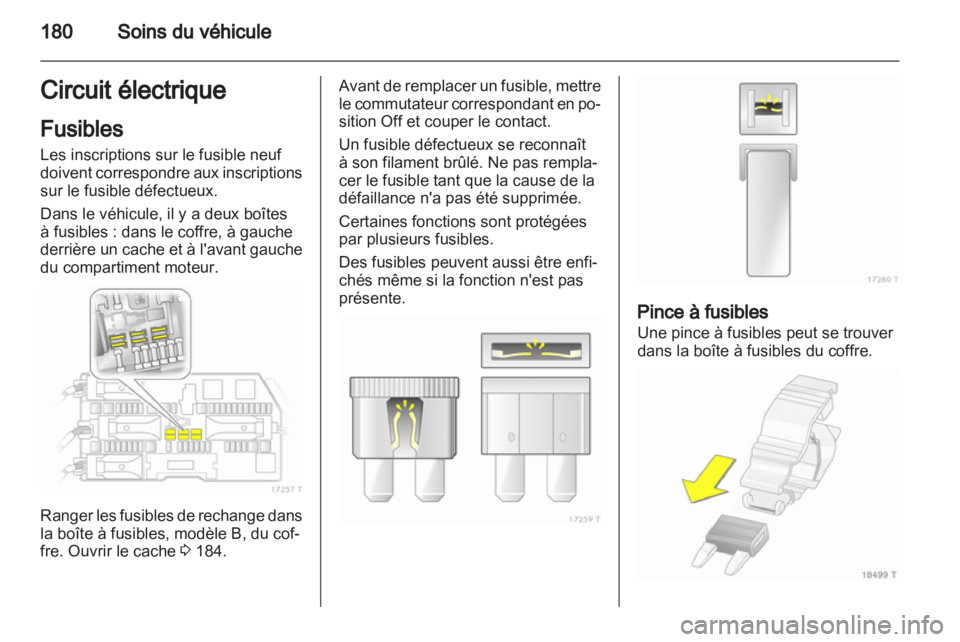 OPEL ZAFIRA 2011  Manuel dutilisation (in French) 