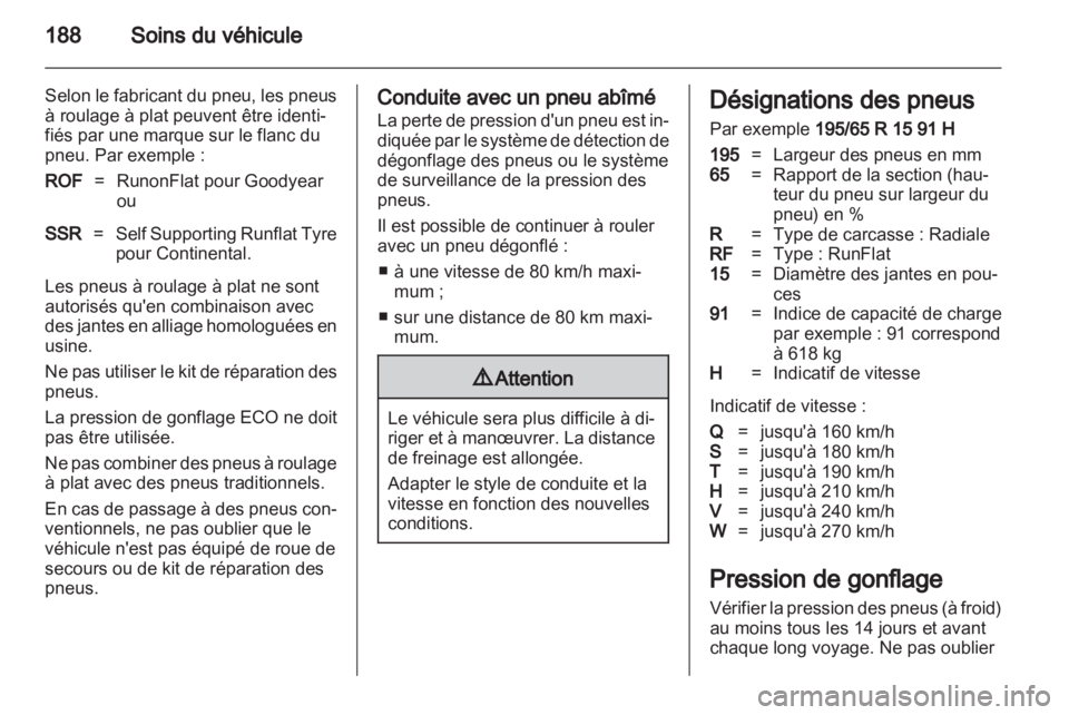 OPEL ZAFIRA 2011  Manuel dutilisation (in French) 