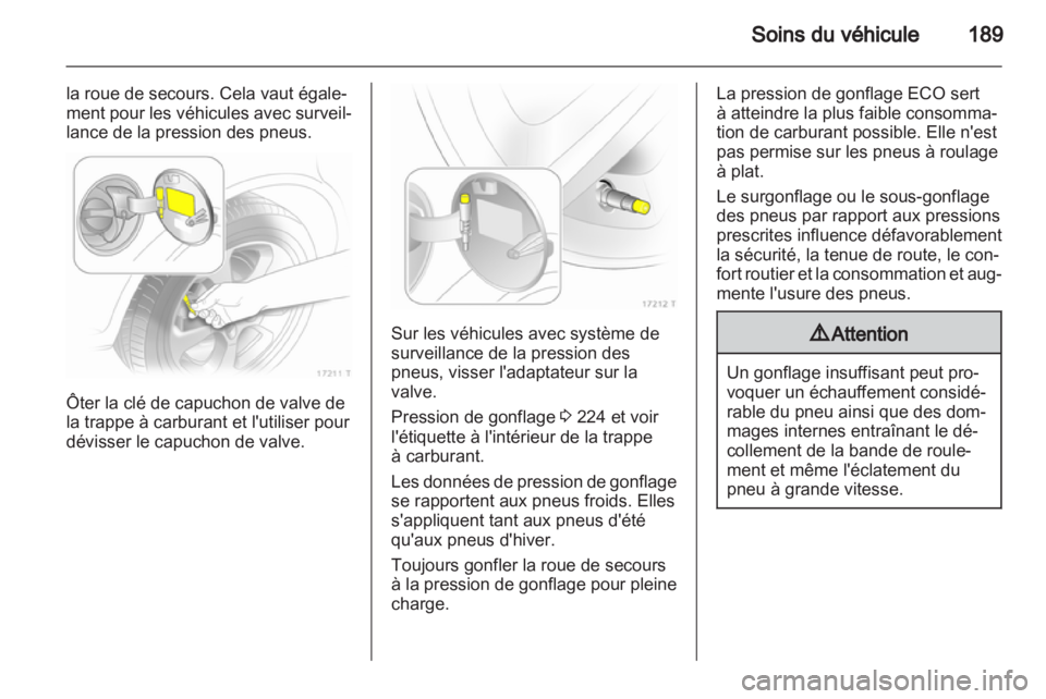 OPEL ZAFIRA 2011  Manuel dutilisation (in French) 