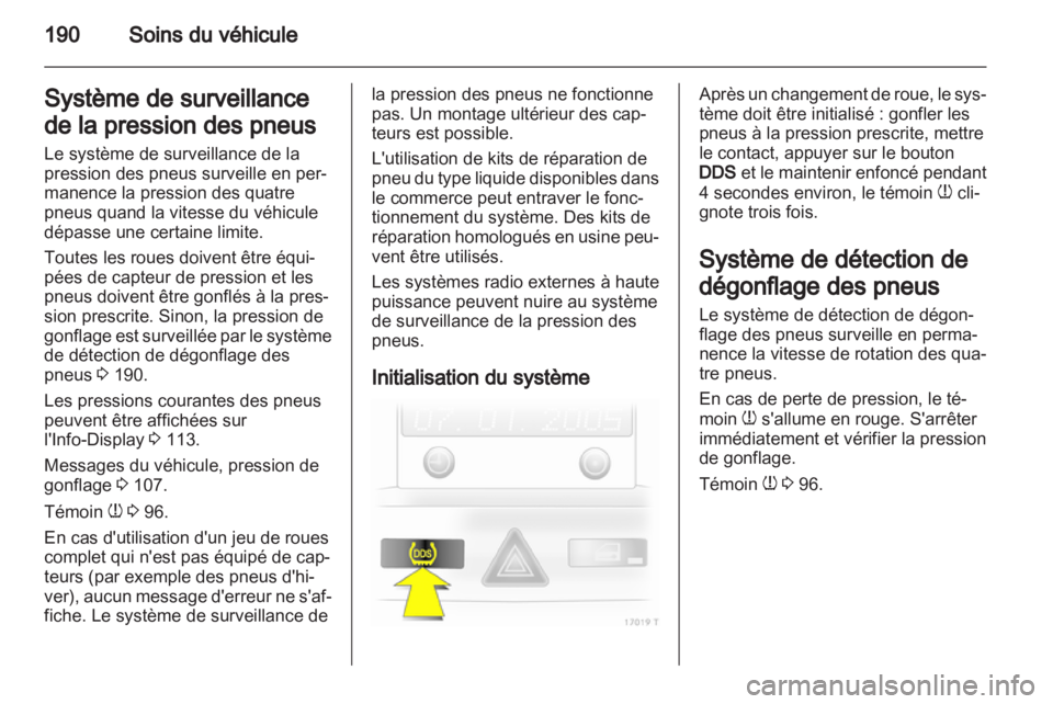 OPEL ZAFIRA 2011  Manuel dutilisation (in French) 