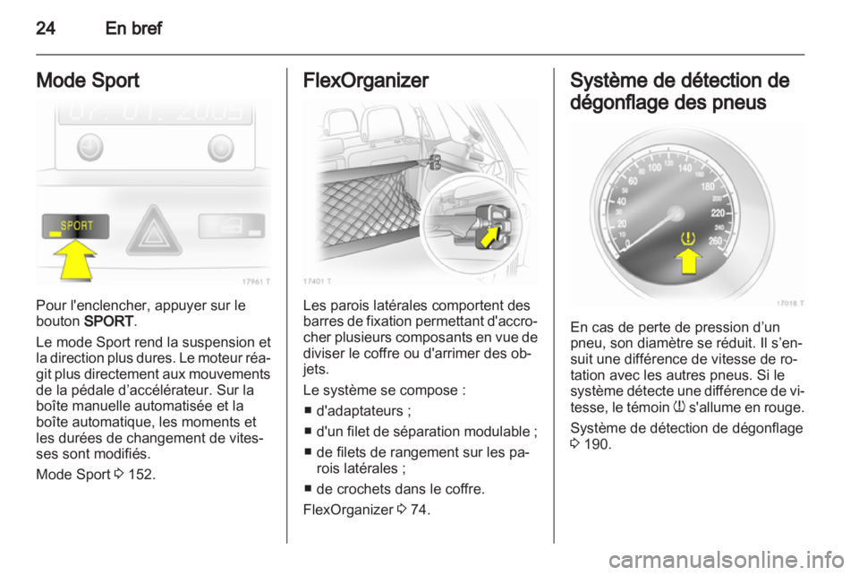 OPEL ZAFIRA 2011  Manuel dutilisation (in French) 