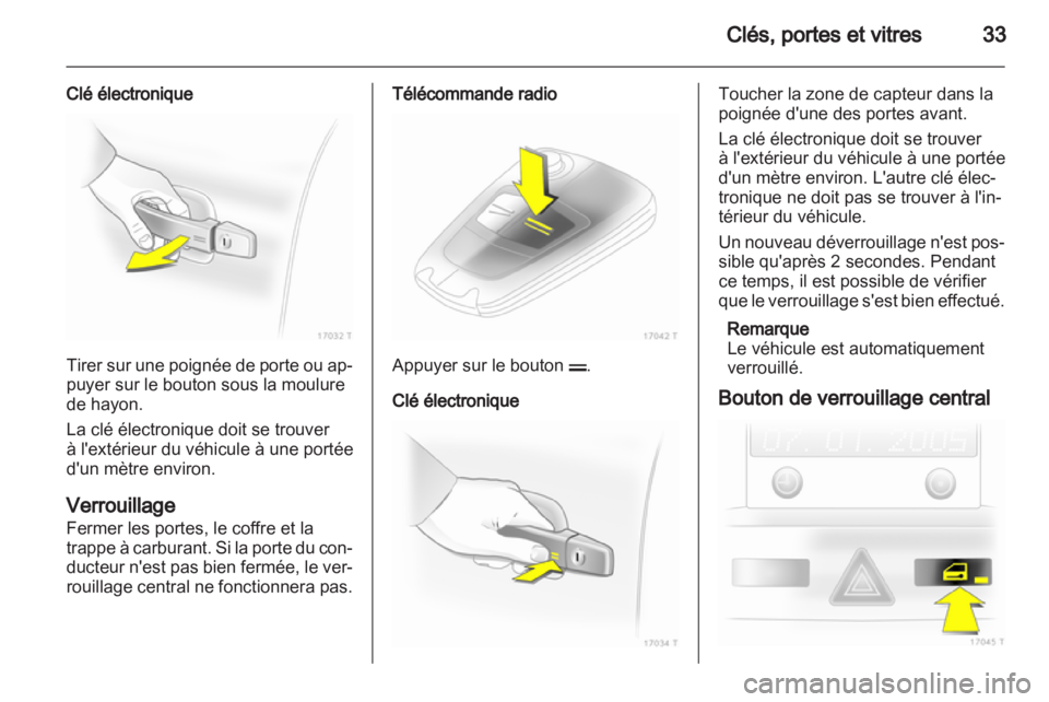 OPEL ZAFIRA 2011  Manuel dutilisation (in French) 