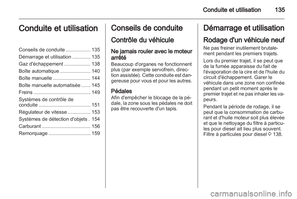 OPEL ZAFIRA 2011.5  Manuel dutilisation (in French) 