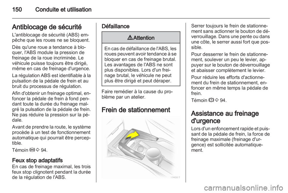 OPEL ZAFIRA 2011.5  Manuel dutilisation (in French) 