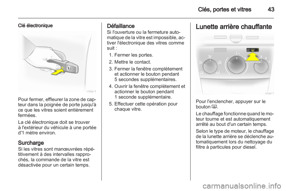 OPEL ZAFIRA 2011.5  Manuel dutilisation (in French) 