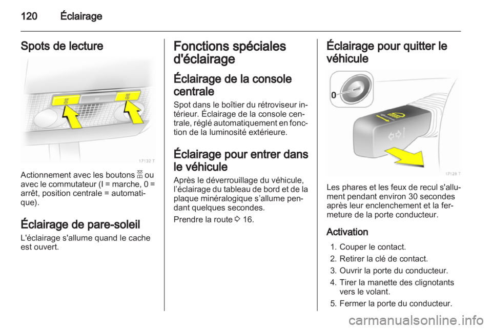 OPEL ZAFIRA 2012  Manuel dutilisation (in French) 