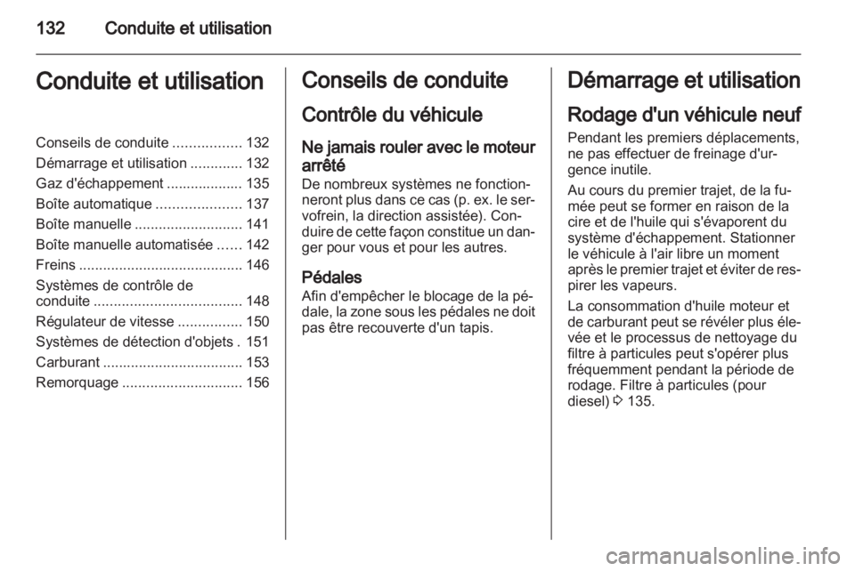 OPEL ZAFIRA 2012  Manuel dutilisation (in French) 
