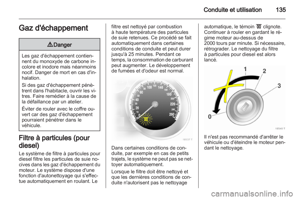 OPEL ZAFIRA 2012  Manuel dutilisation (in French) 