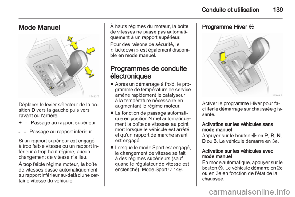 OPEL ZAFIRA 2012  Manuel dutilisation (in French) 