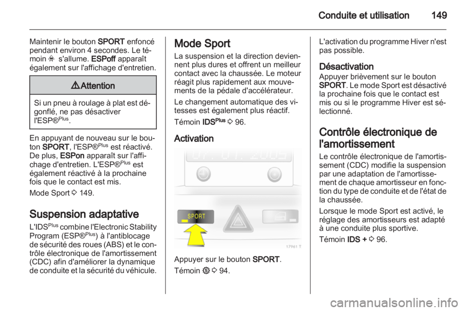 OPEL ZAFIRA 2012  Manuel dutilisation (in French) 