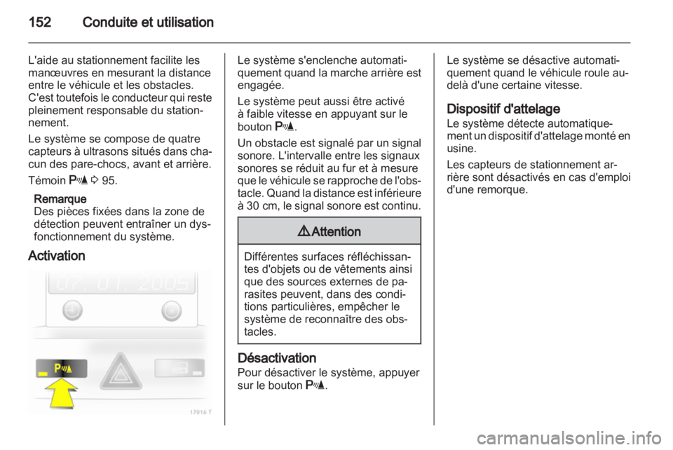 OPEL ZAFIRA 2012  Manuel dutilisation (in French) 