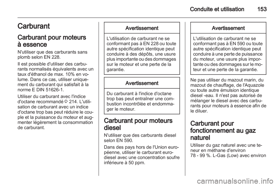 OPEL ZAFIRA 2012  Manuel dutilisation (in French) 