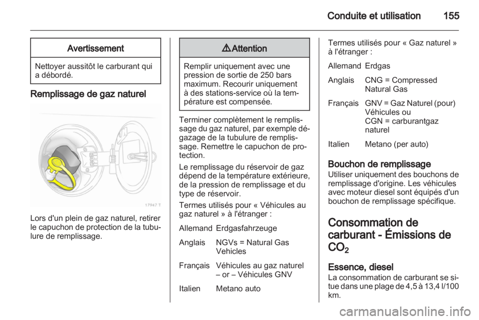 OPEL ZAFIRA 2012  Manuel dutilisation (in French) 