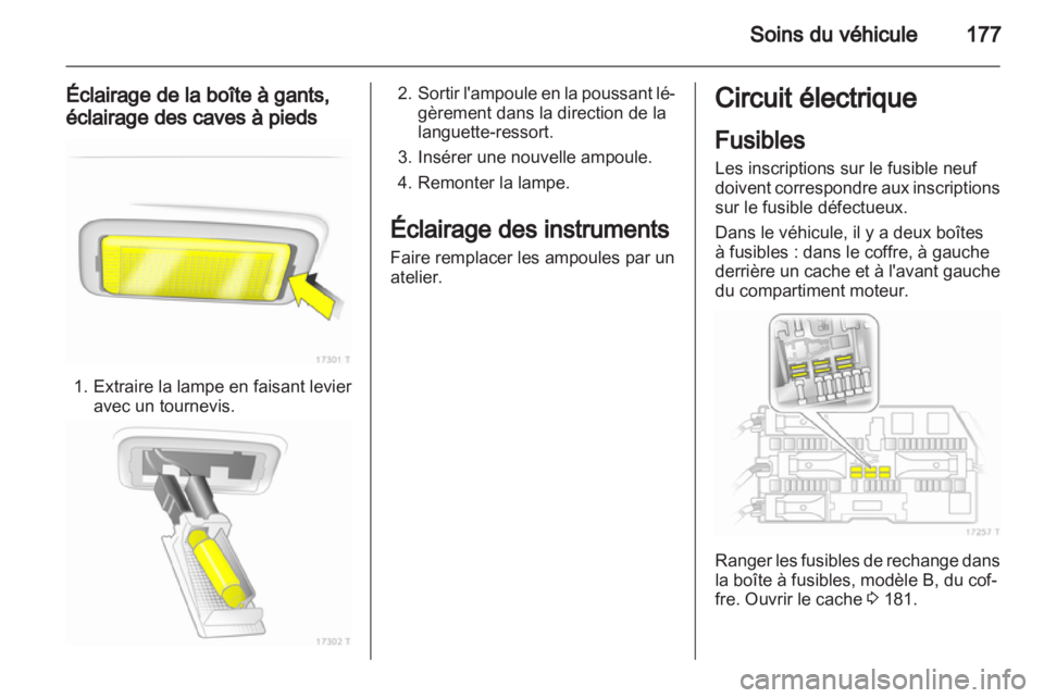 OPEL ZAFIRA 2012  Manuel dutilisation (in French) 