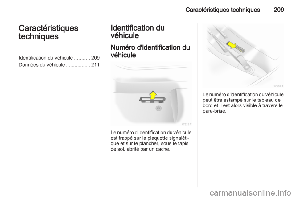 OPEL ZAFIRA 2012  Manuel dutilisation (in French) 