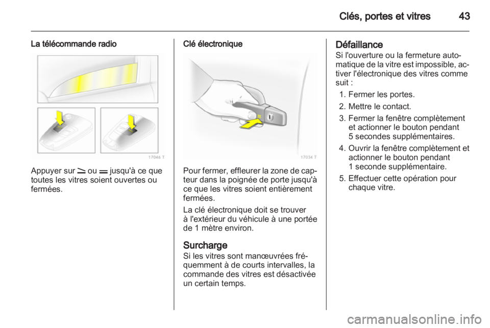 OPEL ZAFIRA 2012  Manuel dutilisation (in French) 