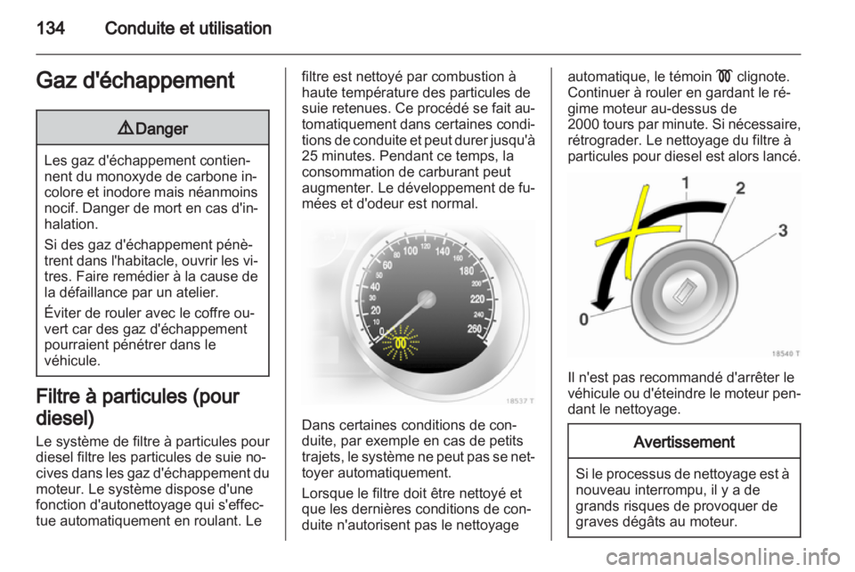 OPEL ZAFIRA 2013  Manuel dutilisation (in French) 